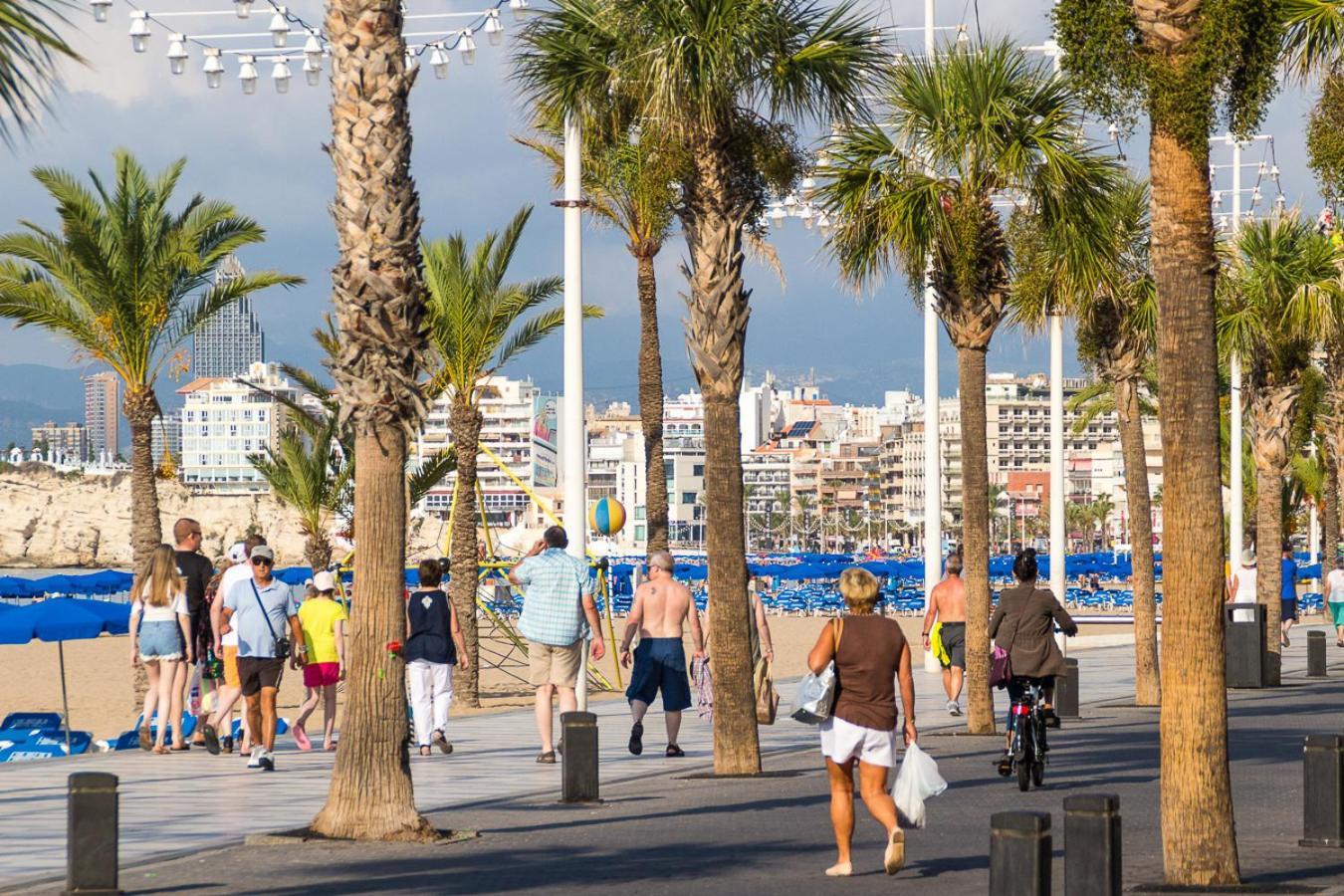 Acuarium Levante Beach Apartment Benidorm Eksteriør billede